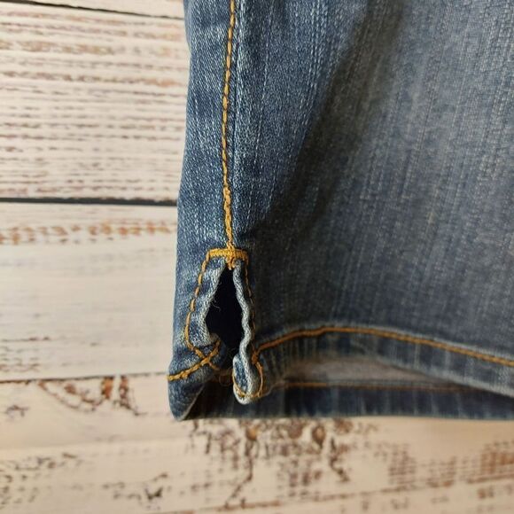 Womans Urban Star sz 10 Tall High Rise Jean Shorts 5 Pocket - Picture 7 of 13